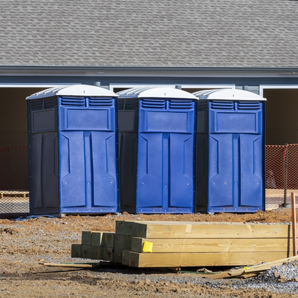 are there any restrictions on where i can place the porta potties during my rental period in Tumalo